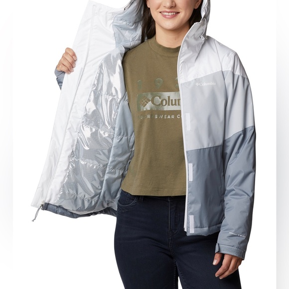 NWT Columbia Women’s Tipton Peak II Hooded Insulated Waterproof Jacket Size S - Picture 4 of 8